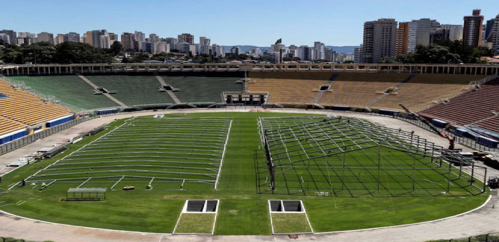 Estadio de Sao Paulo se transforma en hospital ante COVID19 – El Democrata