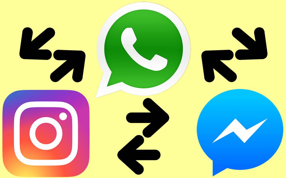 instagram whatsapp messenger are