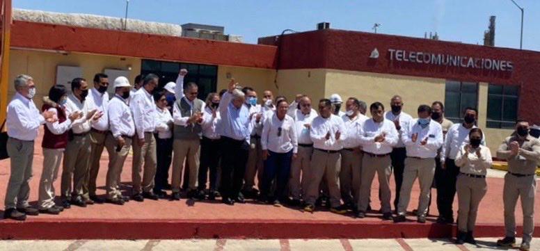 En Cadereyta trabajares de Pemex piden a AMLO retomar producción en refinerías