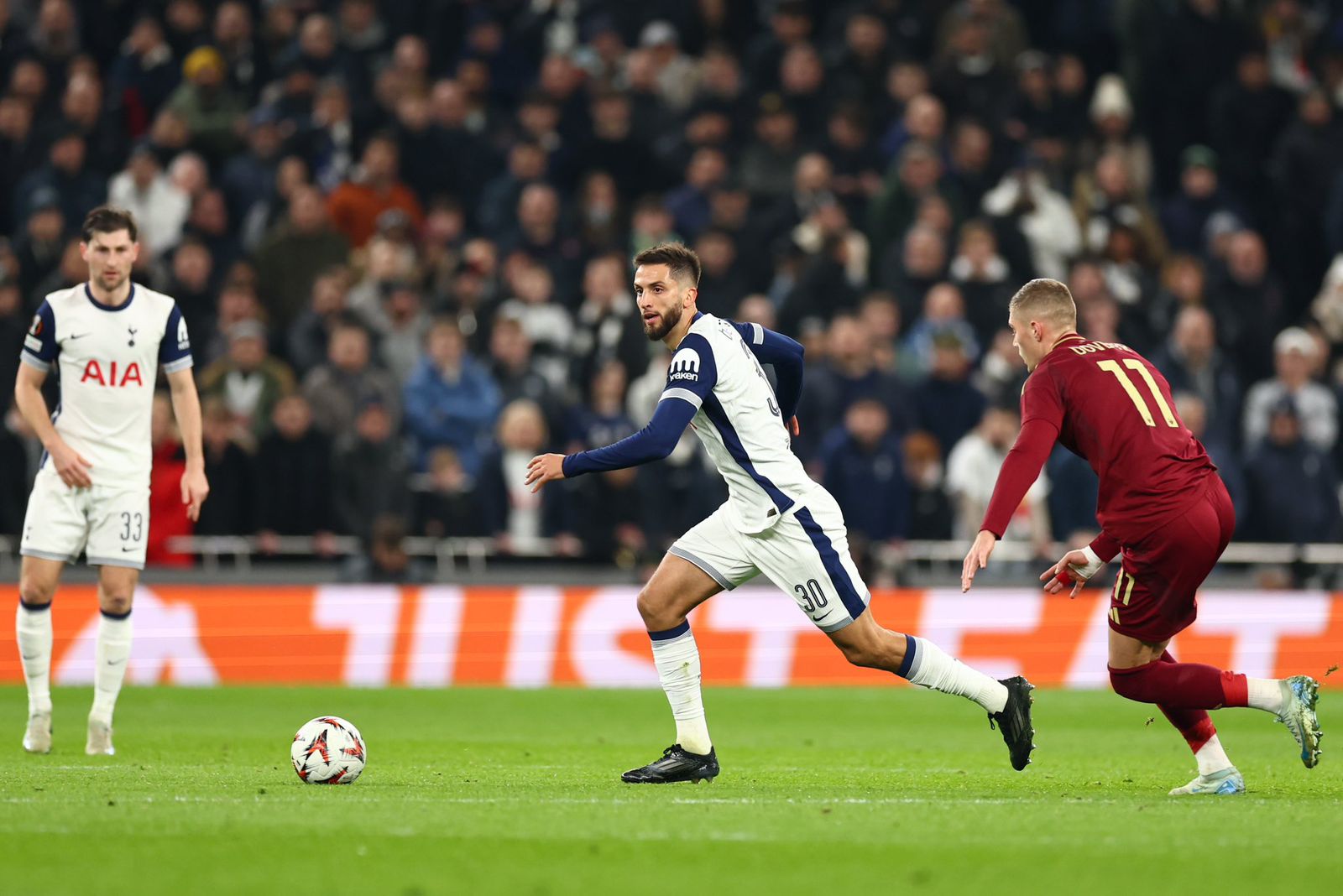 Roma draw against Tottenham in a lively European game – El Democrata